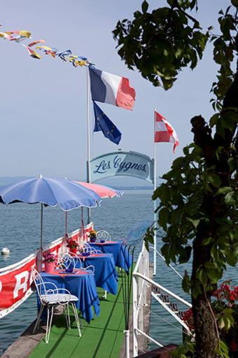 Les Cygnes Hotell Évian-les-Bains Exteriör bild