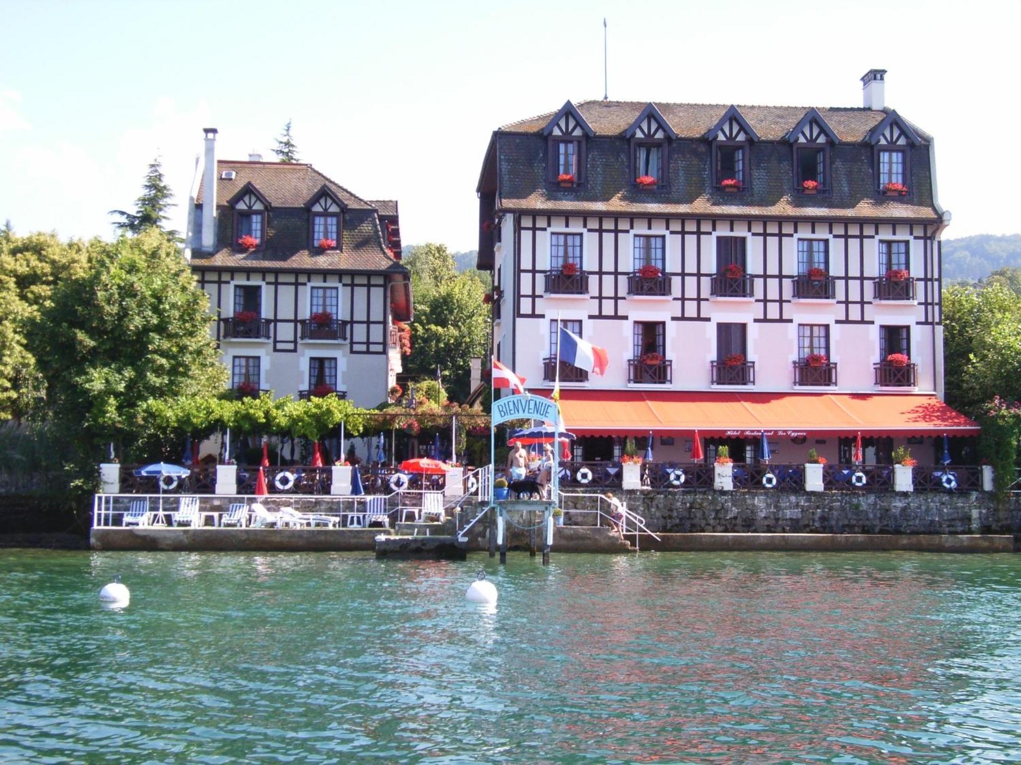 Les Cygnes Hotell Évian-les-Bains Exteriör bild