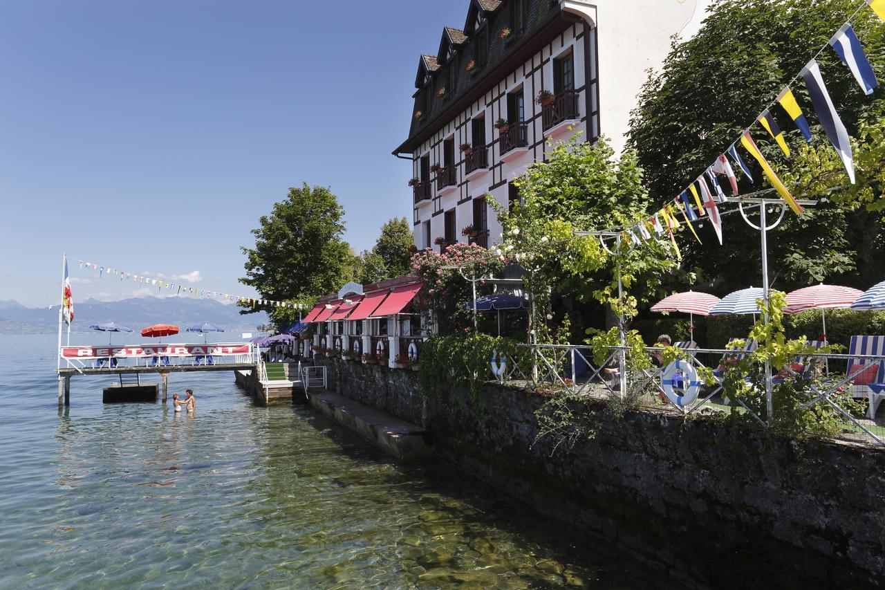 Les Cygnes Hotell Évian-les-Bains Exteriör bild