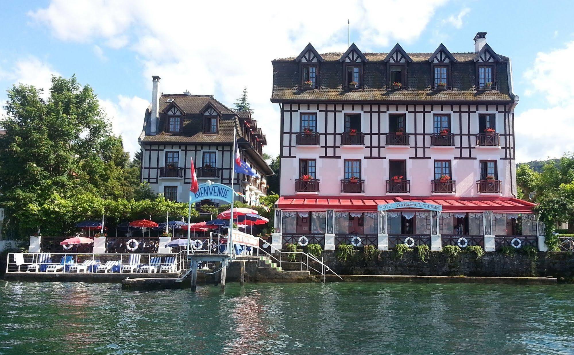 Les Cygnes Hotell Évian-les-Bains Exteriör bild