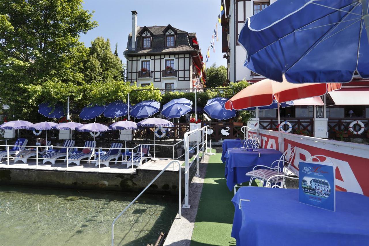 Les Cygnes Hotell Évian-les-Bains Exteriör bild